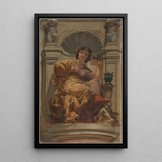 Reproduction of the painting La fantaisie - Charles Louis Müller