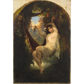 Reproduction of the painting Forest Nymph Painting - Charles Louis Müller
