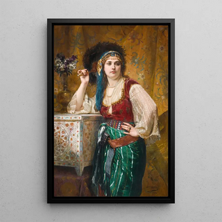 Reproduction of the painting Odalisque - Charles Louis Müller