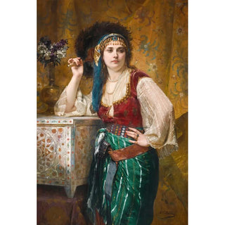 Reproduction of the painting Odalisque - Charles Louis Müller