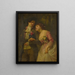 The Fiancés - Charles Louis Müller — framed artwork on a wall