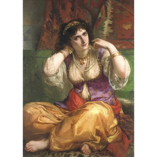 L'odalisque - Charles Louis Müller — artwork view
