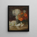 Flower Painting - Charles Marie Dulac — framed artwork on a wall