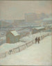 La Neige à Montmartre - Charles Marie Dulac — artwork view