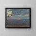 Sunrise over the Arno - Charles Marie Dulac — framed artwork on a wall