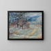 An Unexpected Halt - Charles Marion Russell — framed artwork on a wall