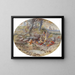 The Bath - Charles Marion Russell — framed artwork on a wall