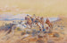 Looking at the Iron Horse - Charles Marion Russell — artwork view