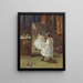 The artist's mirror - Charles Martin Hardie — framed artwork on a wall