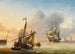 Calm Weather Ships Painting - Charles Martin Powell — artwork view