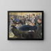 Au bal - Charles Maurin — framed artwork on a wall
