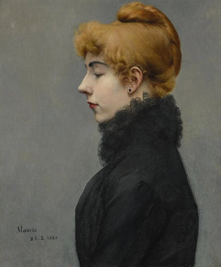 Portrait of a Lady - Charles Maurin — artwork view