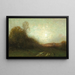 La Fin du Jour - Charles Melville Dewey — framed artwork on a wall