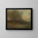La Lune de la récolte - Charles Melville Dewey — framed artwork on a wall