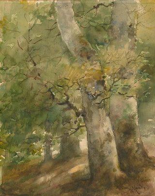 A forest scene - Charles Mente — artwork view