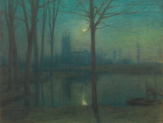 Evening in Royston - Charles Mertens — artwork view