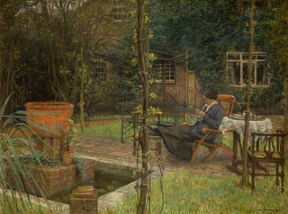 Garden at Calverley - Charles Mertens — artwork view