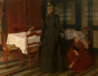 The Wedding Dress - Charles Mertens — artwork view