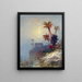 Egyptian landscape painting - Charles Morgan McIlhenney — framed artwork on a wall