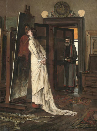 L'atelier des artistes - Charles Napier Kennedy — artwork view