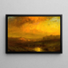 Golden Sunset Painting - Charles P. Appel — framed artwork on a wall