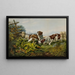 Outdoor Sports Painting Americans: On a Point - Charles Parsons — framed artwork on a wall