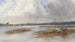 River scene with stranded boats - Charles Parsons — artwork view