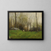 Pasture in the Bronx, New York - Charles Paul Gruppe — framed artwork on a wall
