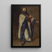 Bedouin Painting - Charles Rauch — framed artwork on a wall