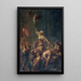 the Night Episode from February 23 to 24, 1848 - Charles Raymond Chabrillac — framed artwork on a wall