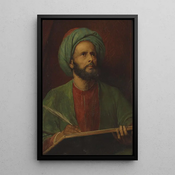 a scribe - Charles Robert Leslie — framed artwork on a wall