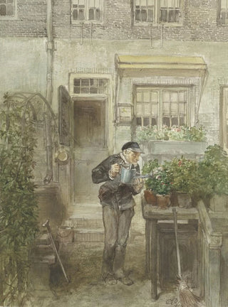 L'amoureux des fleurs - Charles Rochussen — artwork view