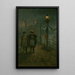 Napoleon in Amsterdam Anno 1811 - Charles Rochussen — framed artwork on a wall