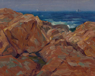 Dark Sea Painting - Charles Salis Kaelin — artwork view