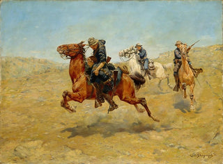 Mon Bunkie - Charles Schreyvogel — artwork view