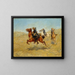 Mon Bunkie - Charles Schreyvogel — framed artwork on a wall