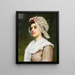 A Country Woman - Charles Sillem Lidderdale — framed artwork on a wall