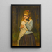 A Foster Mother - Charles Sillem Lidderdale — framed artwork on a wall