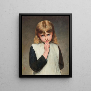 A Moment of Reflection - Charles Sillem Lidderdale — framed artwork on a wall