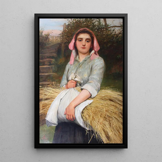 Reproduction of the painting La glaneuse - Charles Sillem Lidderdale