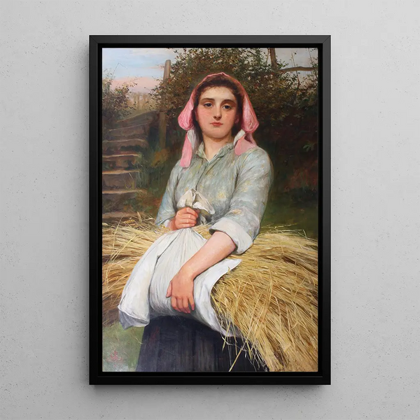 Reproduction of the painting La glaneuse - Charles Sillem Lidderdale
