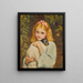 The New Puppy - Charles Sillem Lidderdale — framed artwork on a wall