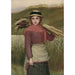 Reproduction of the painting The reed cutter 1881 - Charles Sillem Lidderdale