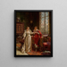 The Marriage Proposal - Charles Soulacroix — framed artwork on a wall