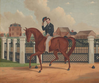 George Franklin Archer and the Archer residence - Charles Spencer Humphreys — artwork view