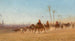 Caravan of Camels - Charles Théodore Frère — artwork view