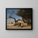At the Café - Charles Théodore Frère — framed artwork on a wall