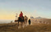 Caravan in the desert - Charles Théodore Frère — artwork view