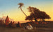 Twilight on the Nile's Edge - Charles Théodore Frère — artwork view