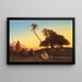 Twilight on the Nile's Edge - Charles Théodore Frère — framed artwork on a wall